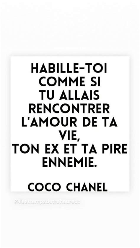 citation coco chanel habille toi